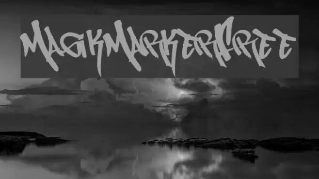 MagikMarker_Free फ़ॉन्ट examples