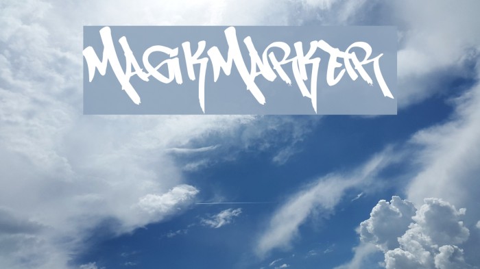 MagikMarker Fonte examples