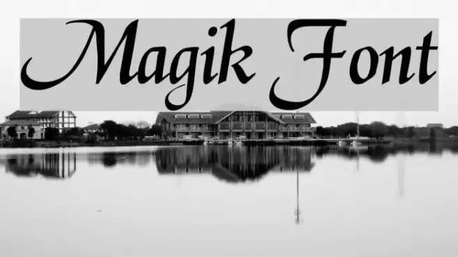 Magik Font examples