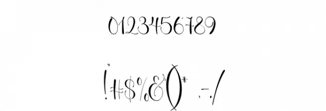 Magika Demo Font OTHER CHARS