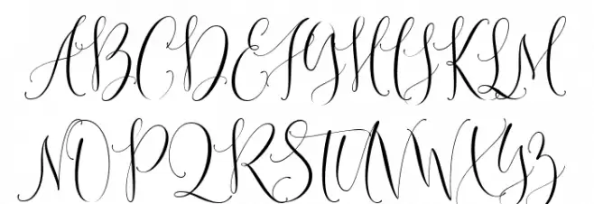 Magika Demo Schriftart Groß