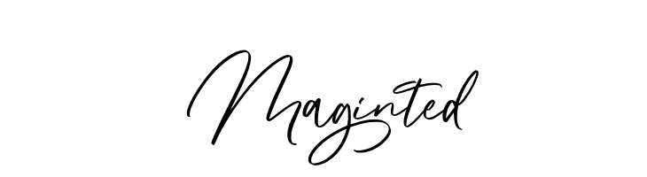 Maginted  フリーフォントのダウンロード