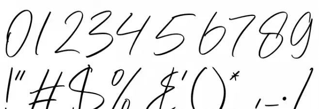 Maginted Font OTHER CHARS