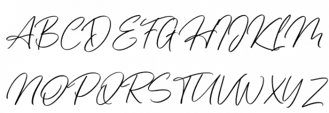 Maginted Schriftart Groß
