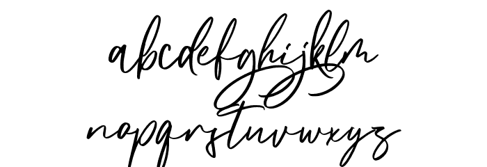 Maginted Font LOWERCASE