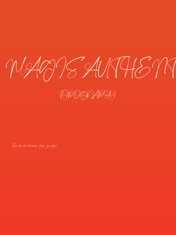 Magis Authentic Poster