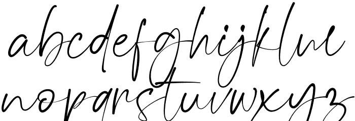 Magis Authentic Font LOWERCASE