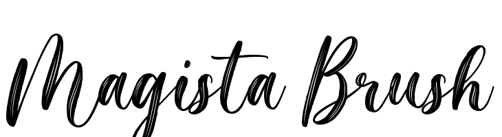 Magista Brush  Free Fonts Download