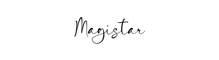 Magistar  les polices de caract&egrave;res gratuit t�l�charger