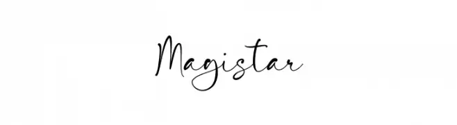 Magistar  Free Fonts Download
