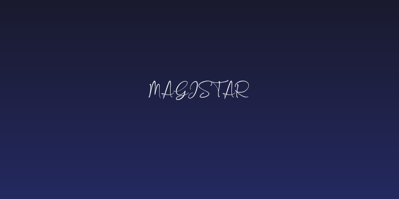 Magistar Social Header