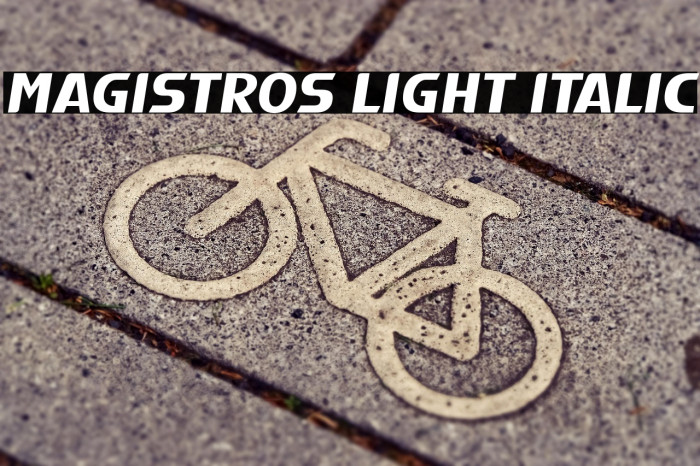 Magistros Light Italic Example 3