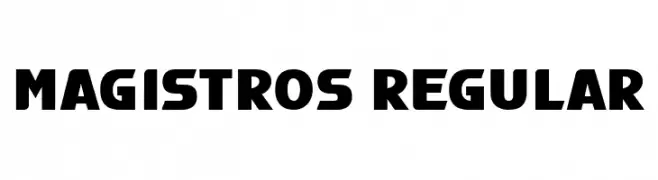 Magistros Regular  Frei Schriftart Herunterladen