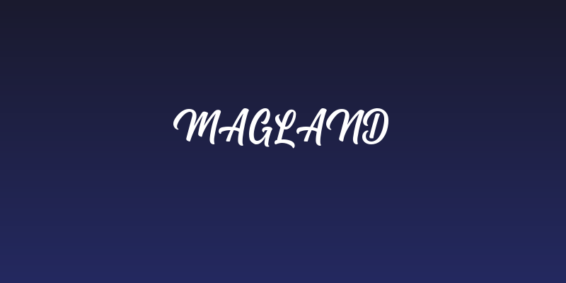 Magland Social Header