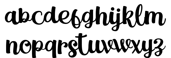 Magle Script DEMO Font LOWERCASE