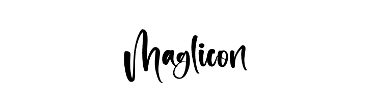 Maglicon  フリーフォントのダウンロード