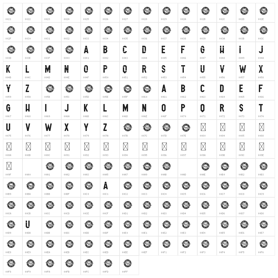 Magma Break Demo Character Map
