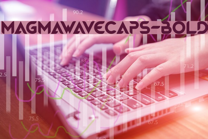 MagmawaveCaps-Bold Font examples