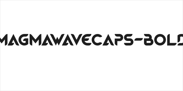MagmawaveCaps-Bold Logo