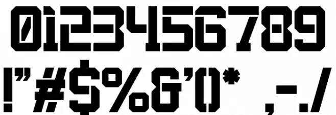 Magna Bold Fonte OUTROS PERSONAGENS