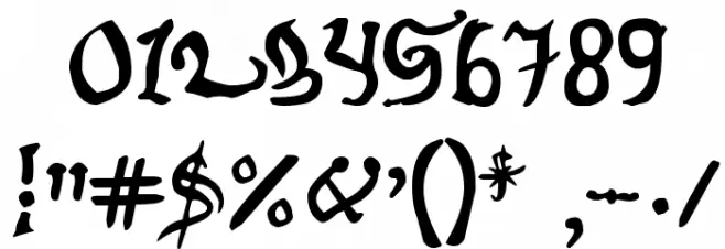 Magna Carta Font OTHER CHARS