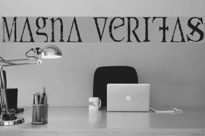 Magna Veritas Font examples