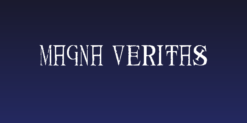 Magna Veritas Social Header