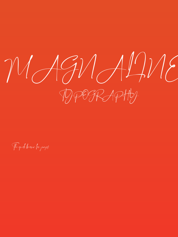 Magnaline Poster