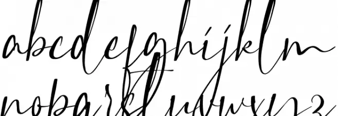 Magnesian Demo Script फ़ॉन्ट लोअरकेस