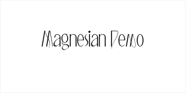 Magnesian Demo Logo