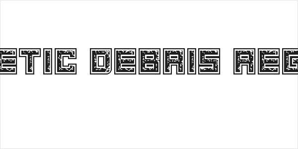 Magnetic Debris Regular Logo