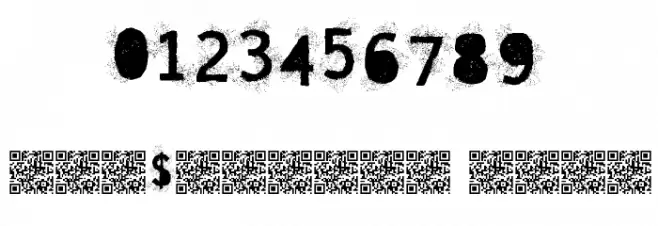 Magnetic Font OTHER CHARS