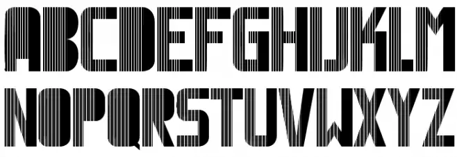 Magnetic Font OTHER CHARS