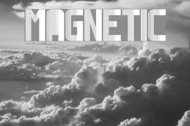 Magnetic Font examples