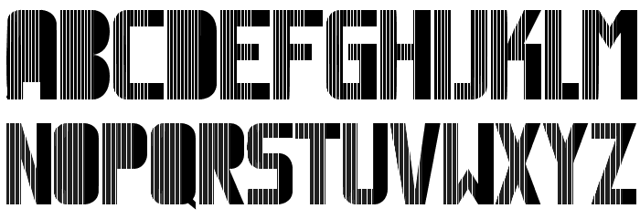 Magnetic Font LOWERCASE
