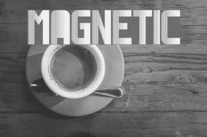 Magnetic Font examples