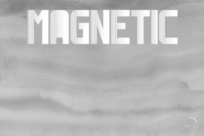 Magnetic Font examples