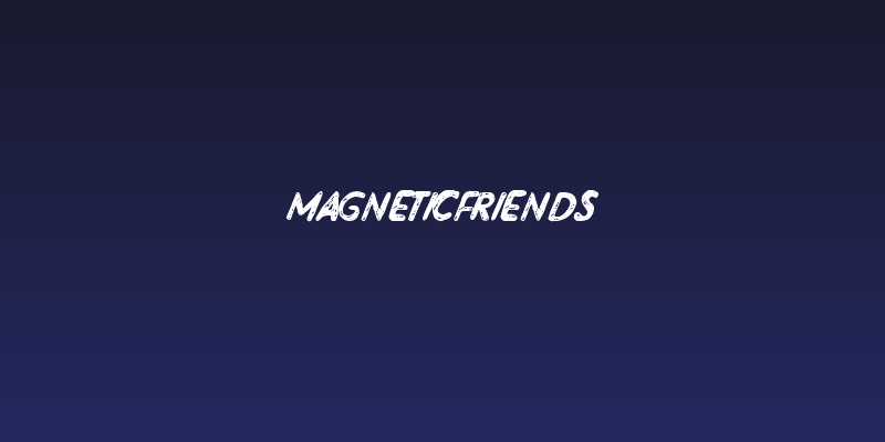 MagneticFriends Social Header