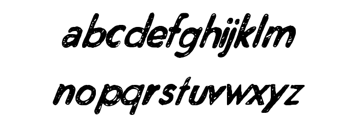 MagneticFriends Font LOWERCASE