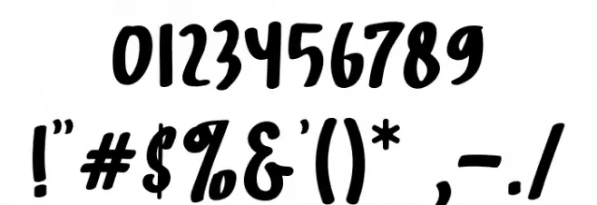 Magnetto Font OTHER CHARS