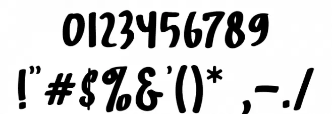 Magnetto Font OTHER CHARS