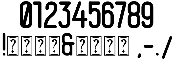 Magneum Font OTHER CHARS
