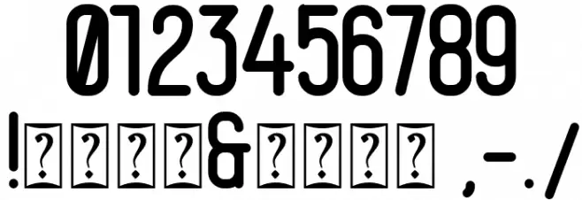 Magneum Font OTHER CHARS