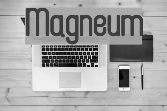 Magneum Font examples