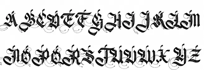Magnific Chaos Personal Use Regular 字体 大写