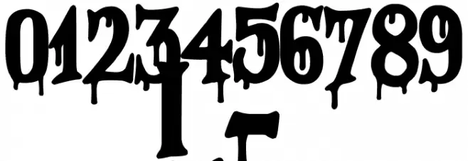 Magnificent Nightmare फ़ॉन्ट अन्य घर का काम