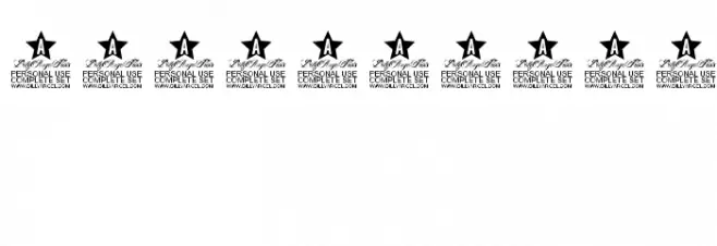 Magnificent Personal Use Font OTHER CHARS