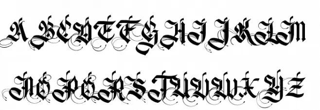 Magnificent Personal Use Schriftart Groß