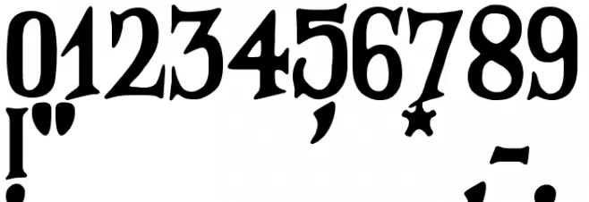 Magnificent Serif Font OTHER CHARS