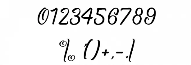 Magnificent Supernatural Font OTHER CHARS